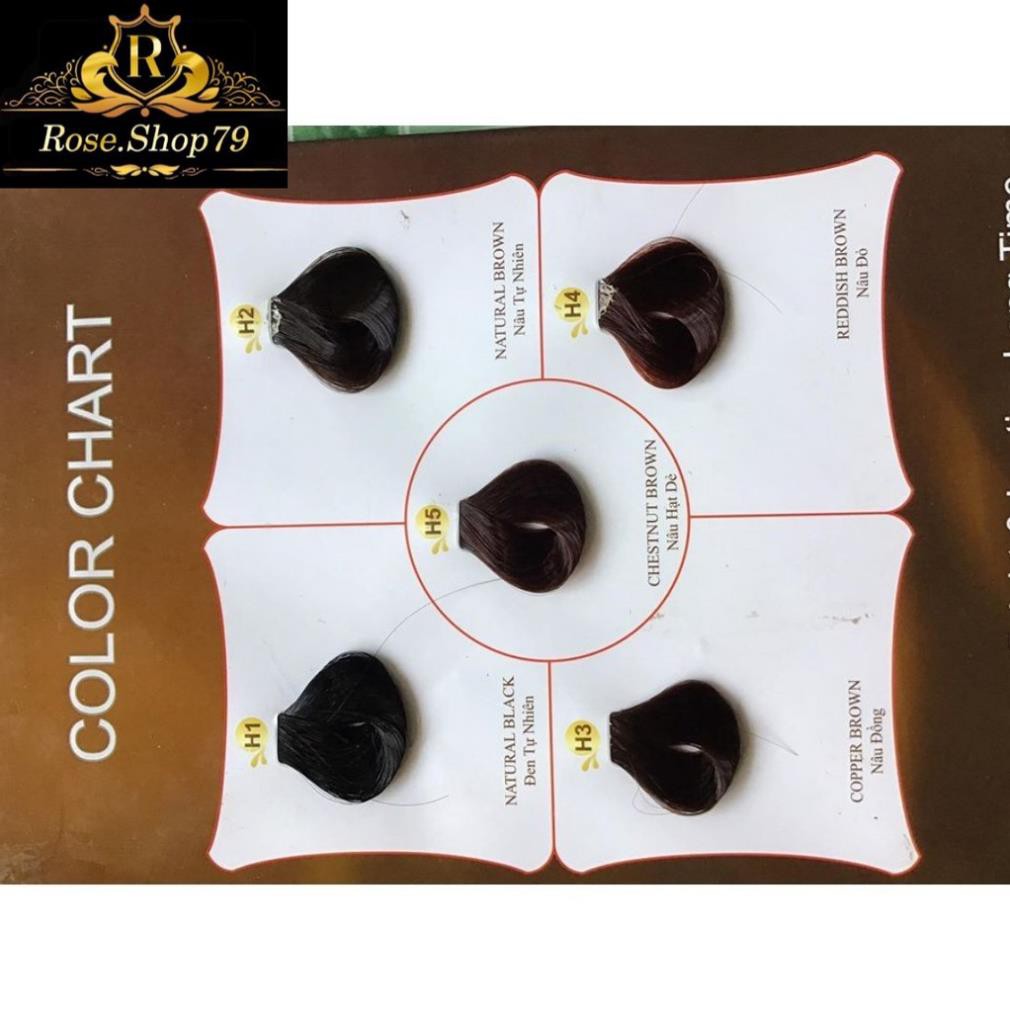 Nhuộm tóc phủ bạc Hello Color 100%  - Rose.shop79