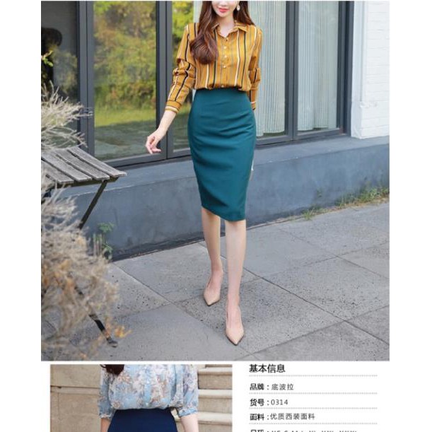 [SALE 50%]Chân Váy bút chì/chân váy công sở sẻ sau nhều màu tùy chọn chất vải co dãn dáng ôm mềm mại dễ thương | BigBuy360 - bigbuy360.vn