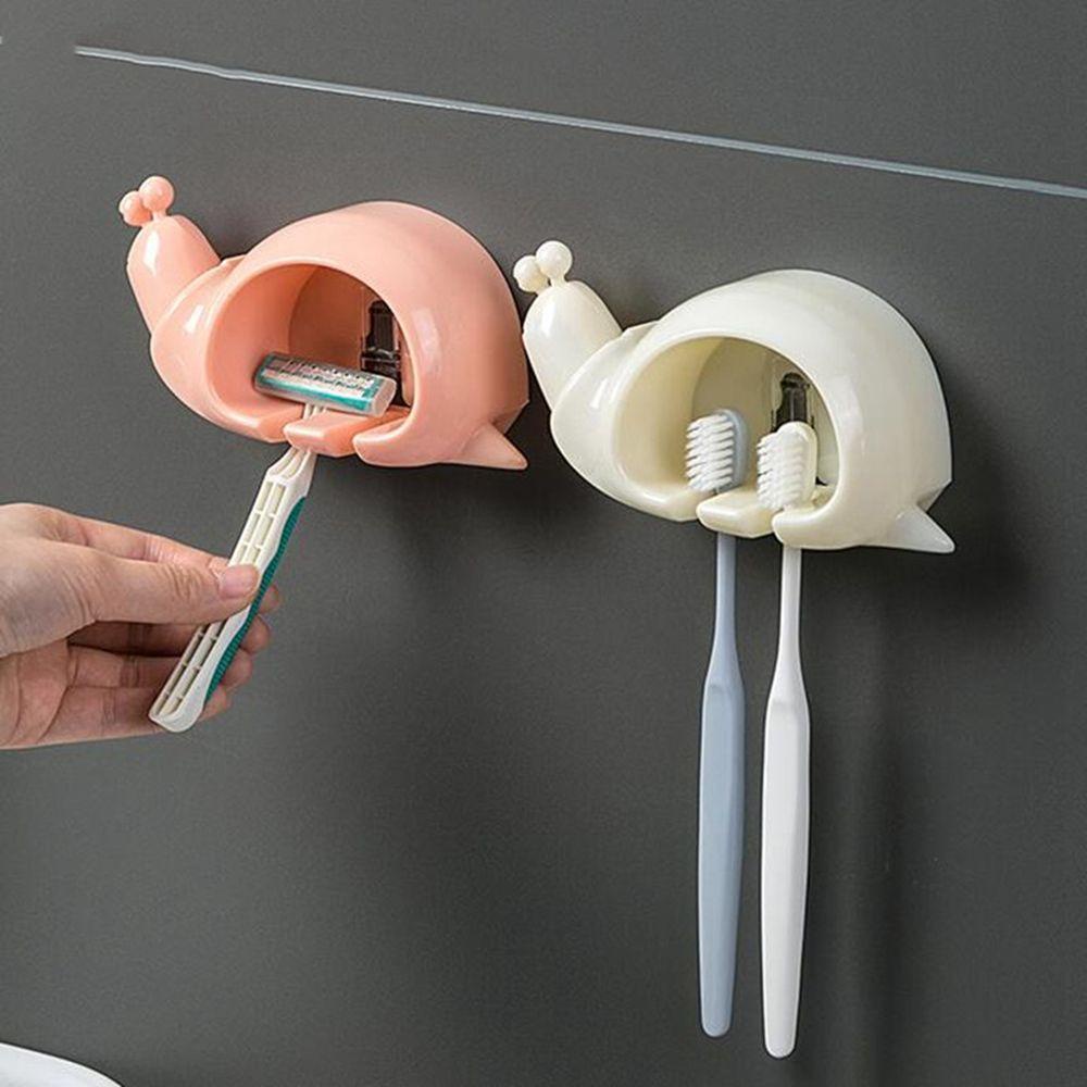 Giá Đỡ Dao Cạo Râu / Bàn Chải Đánh Răng Tiết Kiệm Không Gian Sáng Tạo