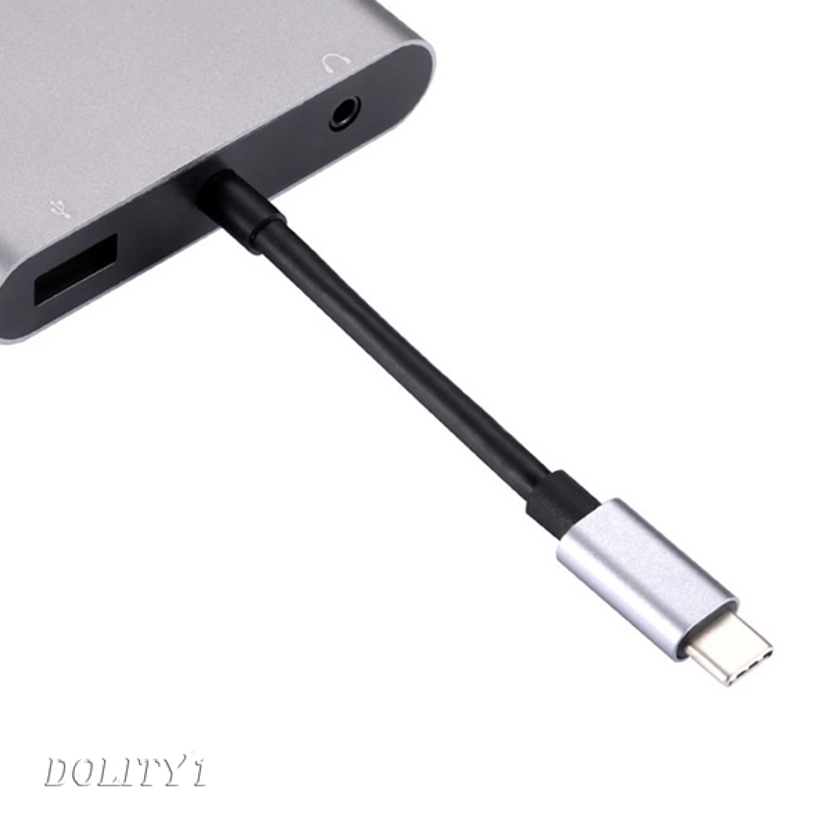 Bộ Chia Cổng Usb-C Type C Sang Hdmi Usb3.0 Pd Vga 3.5mm Cho Sumsung