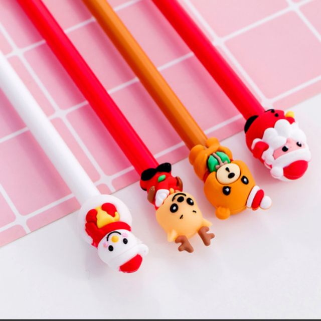 Bút Cute mực đen nước Noel