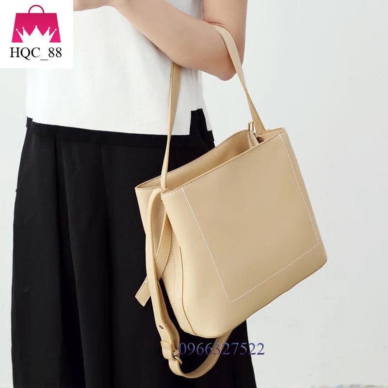 Túi da trơn công sở