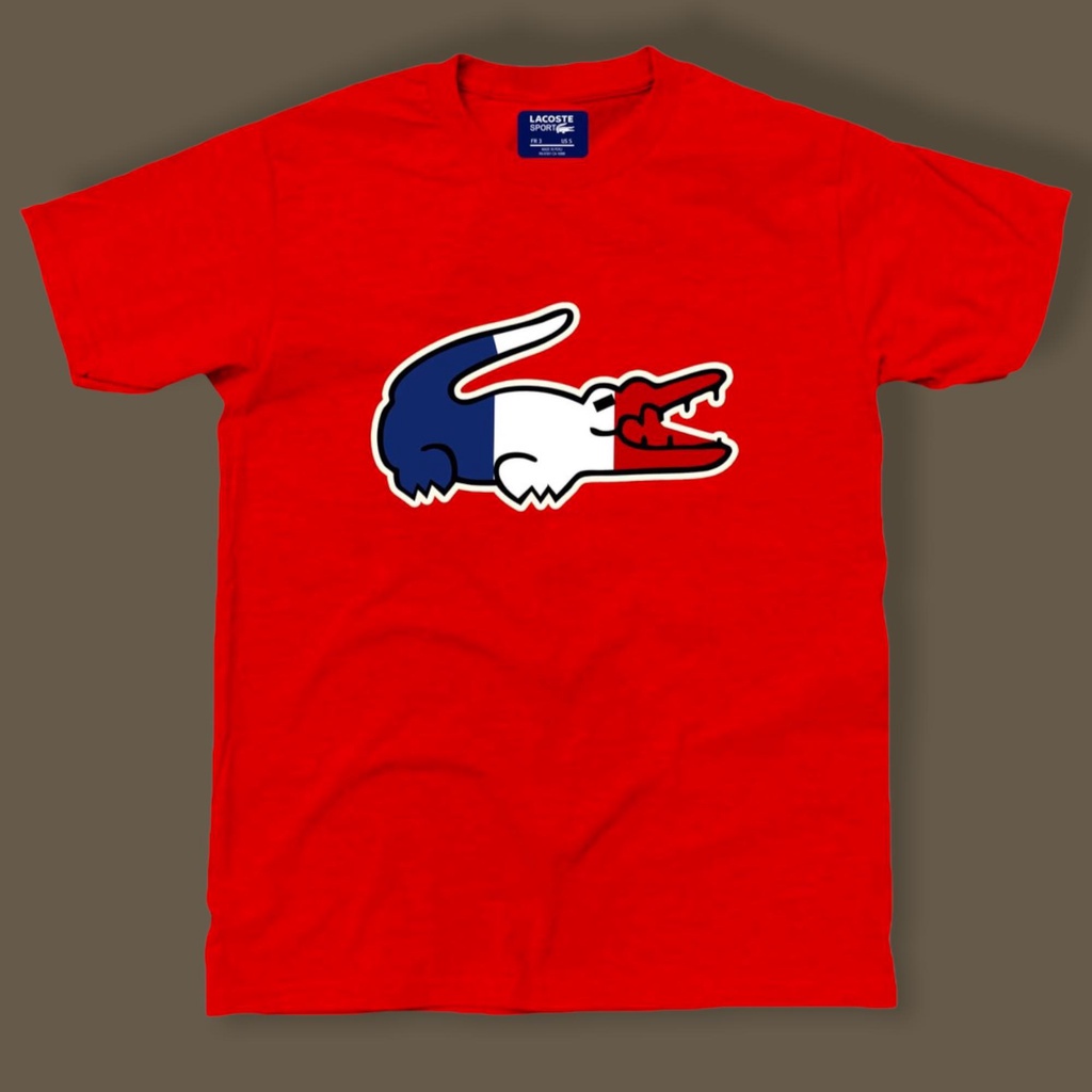 Áo Thun Tay Ngắn Cổ Bẻ In Chữ LACOSTES Thời Trang Cho Nam Và Nữ 011