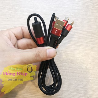 Cáp 3 Đầu Hoco X26
