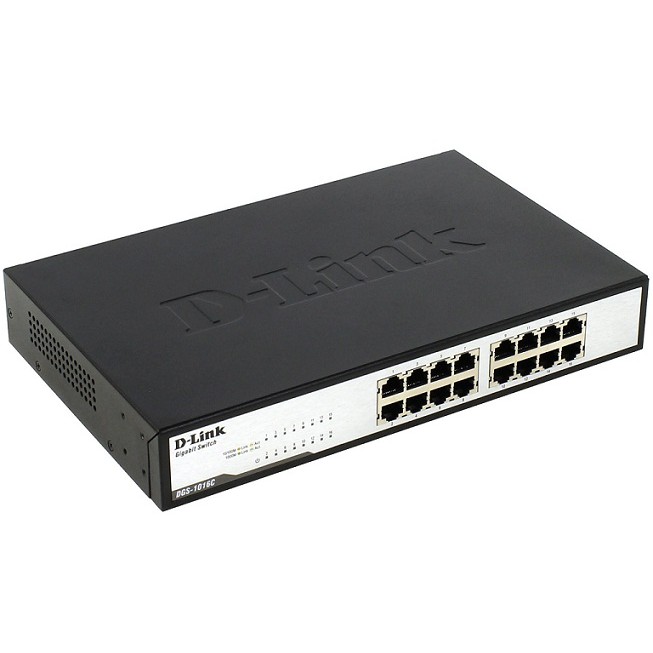 Switch Chia mạng DLink 16 Cổng DGS 1016C 1000Mbps