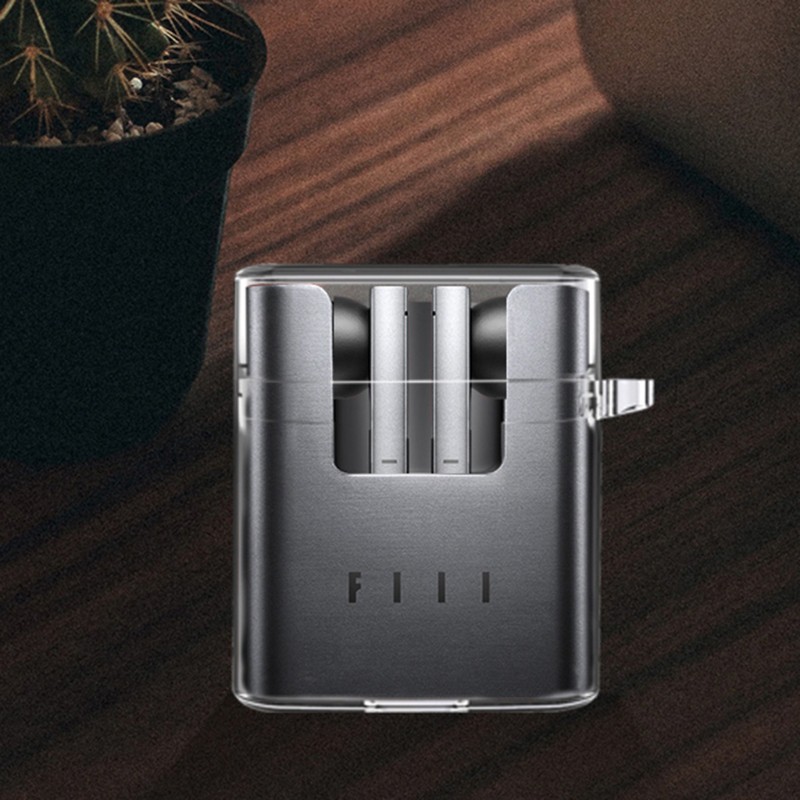 Vỏ bảo vệ hộp sạc bằng TPU trong suốt cho tai nghe không dây Bluetooth Fill/Fill CC2