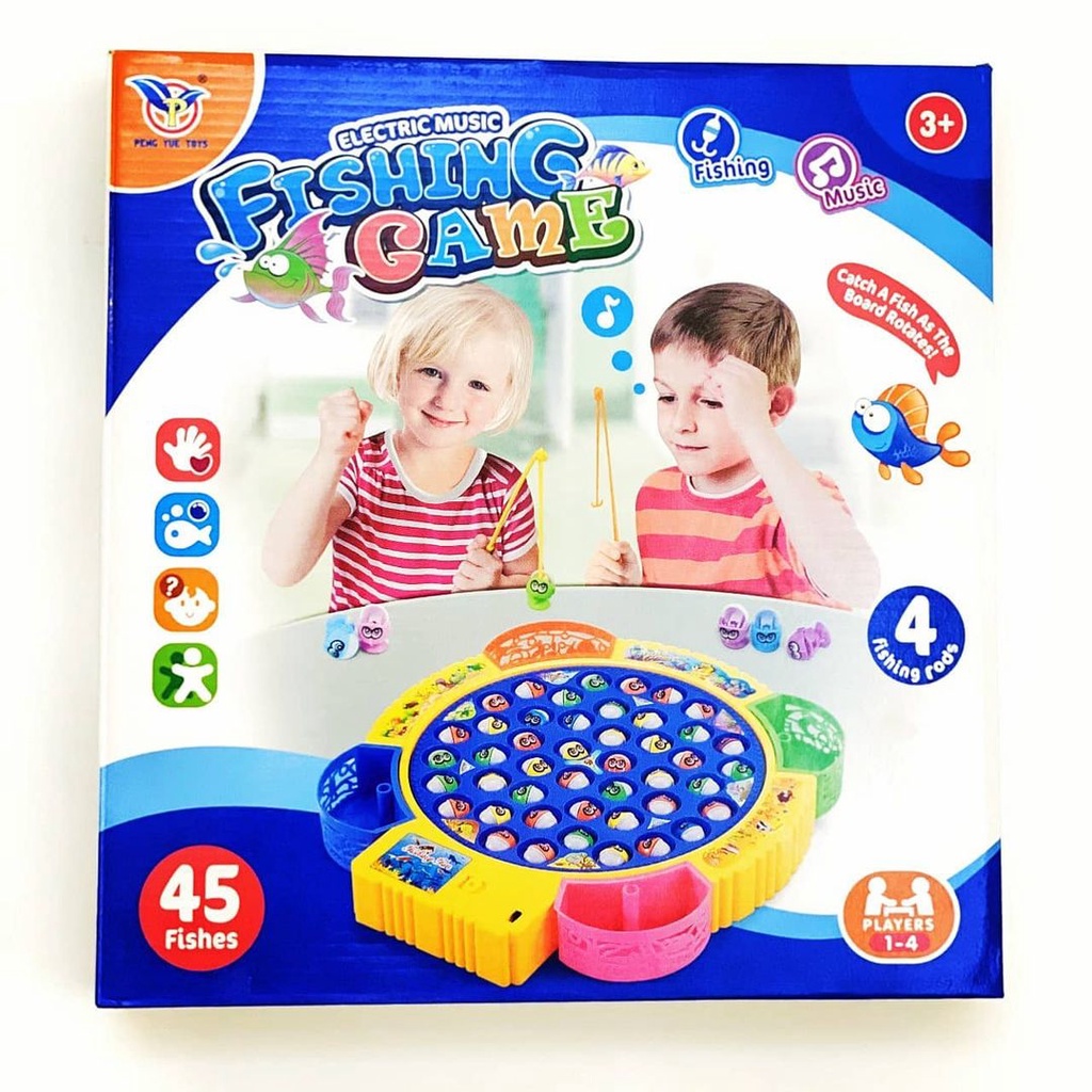 Bộ đồ chơi câu cá trẻ em - Trò chơi giáo dục cho bé trai và bé gái A1