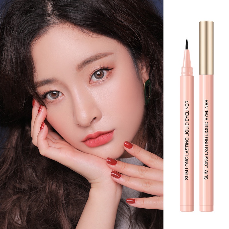 Bút Kẻ Mắt Dạng Lỏng Nhanh Khô Lâu Trôi 0.1mm Thương Hiệu Lameila Đen