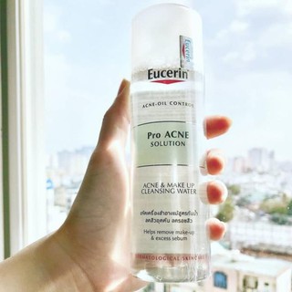 Nước tẩy trang da mụn Eucerin Pro Acne Solution Acne & Make-Up Cleansing Water