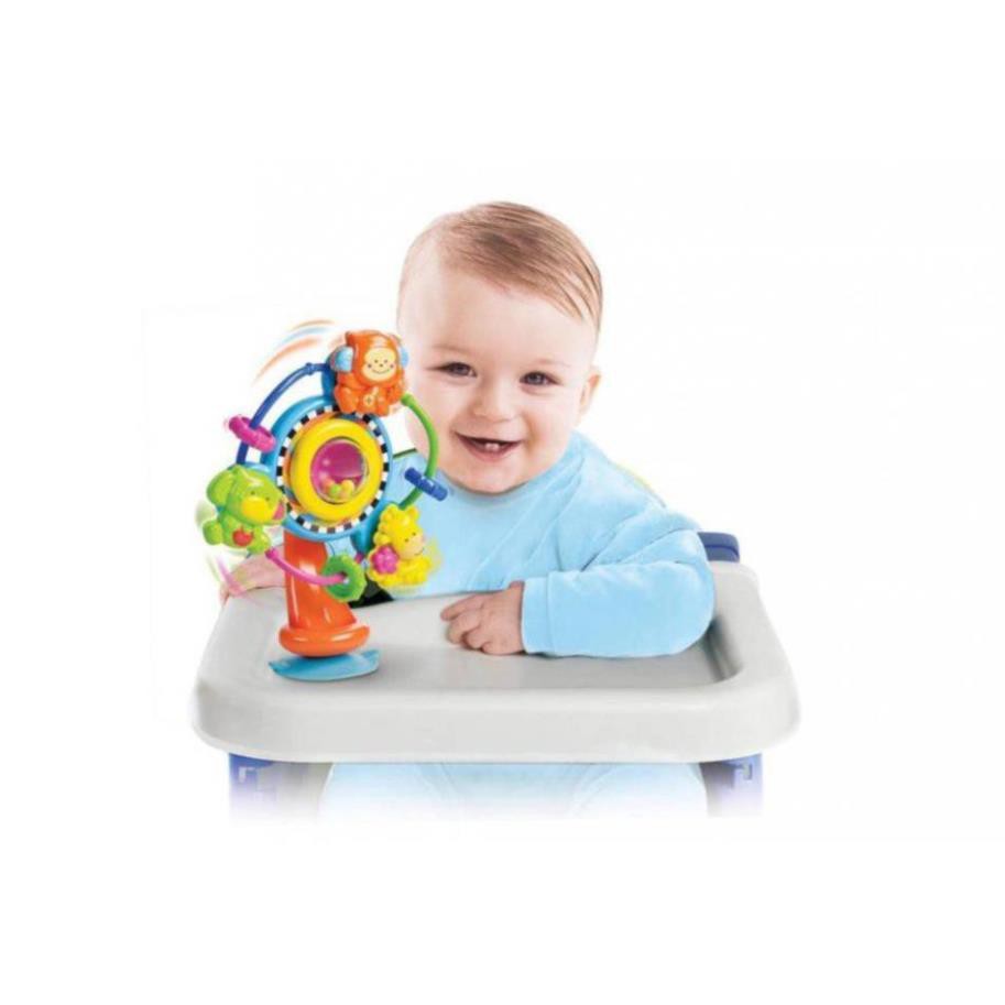 Vòng quay động vật có đèn nhạc Infantino - Hàng chính hãng dành cho bé