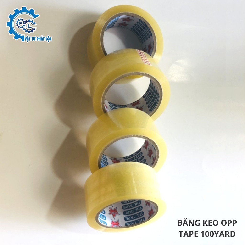 Băng keo đóng hàng siêu dính 1.2kg 100yard 6 cuộn/cây