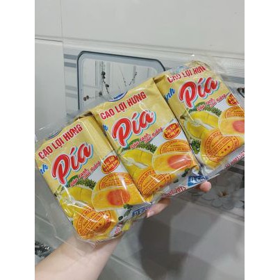 Bánh pía sầu riêng trứng muối cao lợi hưng hộp 4 cái