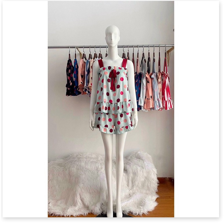 SET BỘ ĐỒ NGỦ NỮ NGẮN SIÊU ĐẸP , CỰC HOT HÈ 2021 KHANH AN FASHION