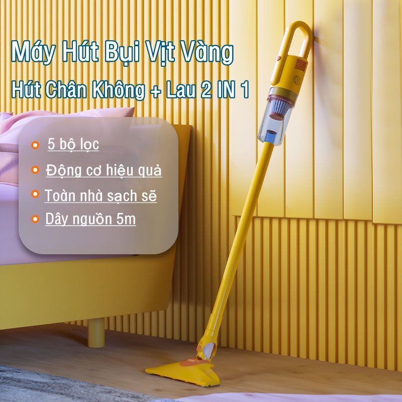 Máy Hút Bụi Cầm Tay 2 Trong 1 Tiện Dụng