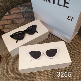 Kính râm nam nữ thiết kế mắt mèo phụ kiện thời trang, Kính mát dáng mắt mèo cao cấp 3265