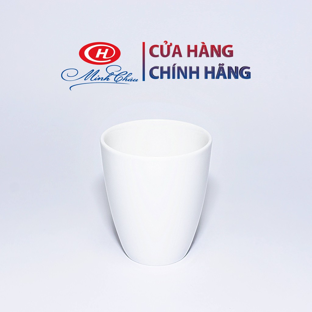 Cốc Cafe Sứ Trắng Trơn Không Quai 280ml - Sứ Minh Châu | BigBuy360 - bigbuy360.vn