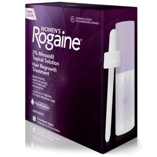 Dung dịch giúp mọc tóc cho NỮ Rogaine 2% Minoxidil Hair Regrowth Treatment 60ml