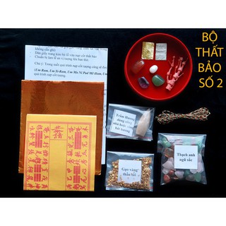 Bộ thất bảo số 2- Cốt bát hương, cốt bát nhang
