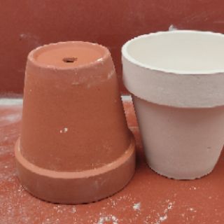 Combo 5 Chậu Xô Đất Nung size 10 cm