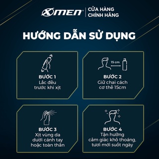 Combo 2 Xịt khử mùi X-men Fire 150ml