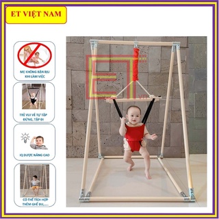 Khung xích đu kèm đai nhún nhảy cho bé 3 trong 1 siêu bền, dùng từ sơ sinh đến lớn