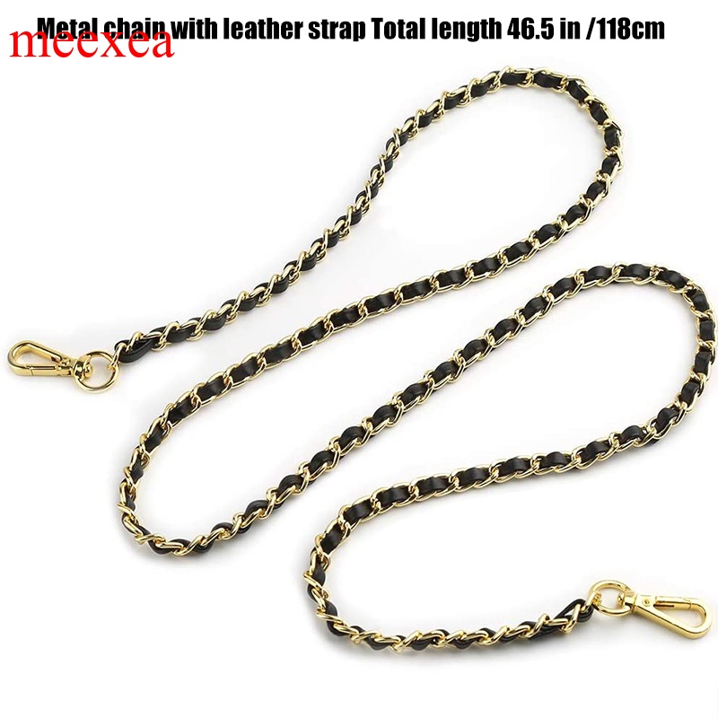 Dây Xích Bằng Da Thay Thế Chuyên Dụng Cho Túi Xách 46.5&quot;