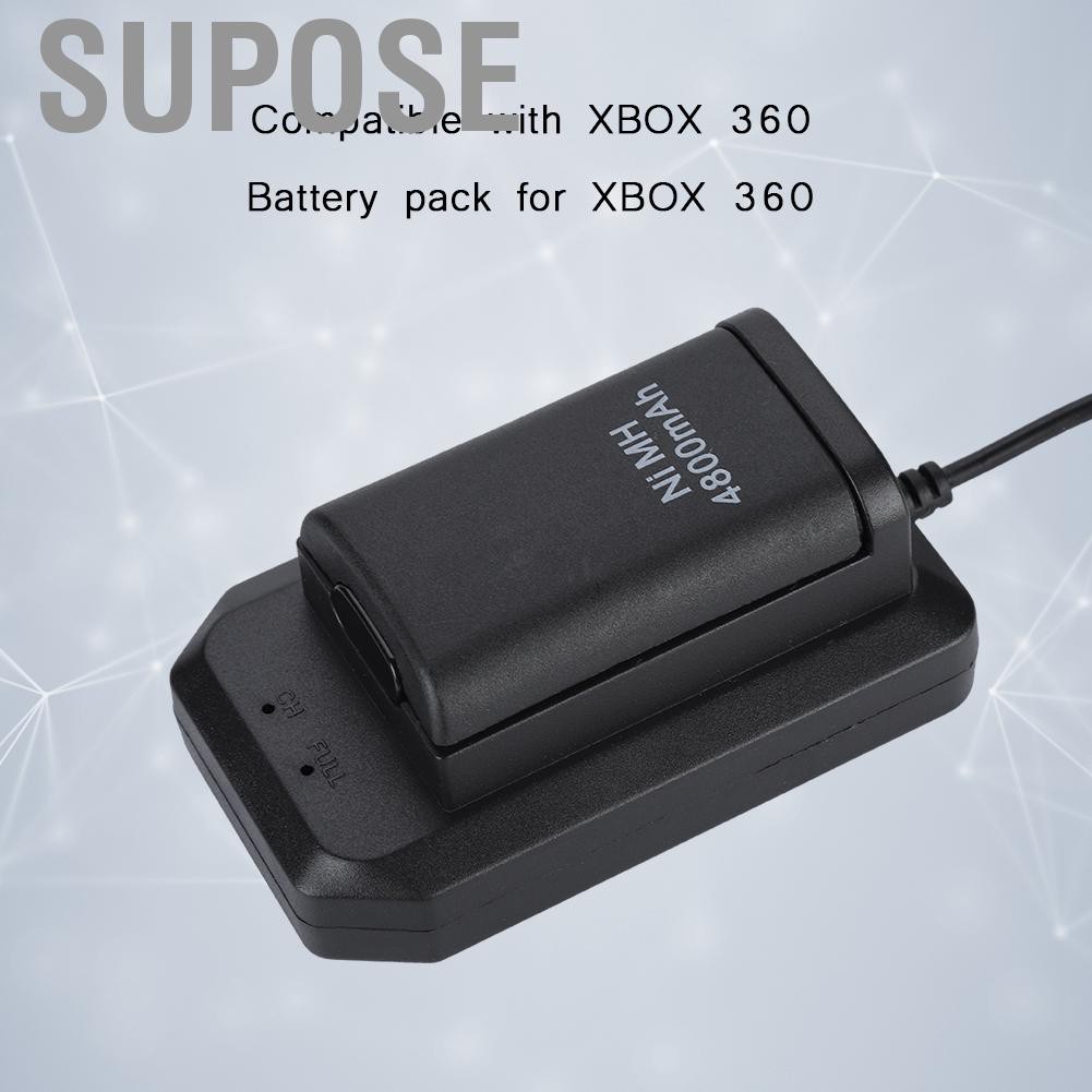 Pin Sạc Supose For Xbox 360 4800mah