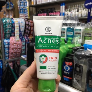 Kem rửa mặt ngăn ngừa mụn Acnes Creamy Wash 50g 
