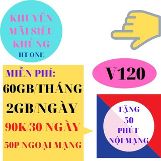 SIM 4G VIETTEL 60GB