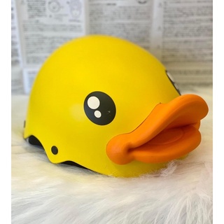 Mũ Bảo Hiểm [FREESHIP] Mũ Bảo Hiểm Con Vịt Bduck Cho Người Lớn Và Bé 5-10 tuổi-Đạt Chuẩn CR