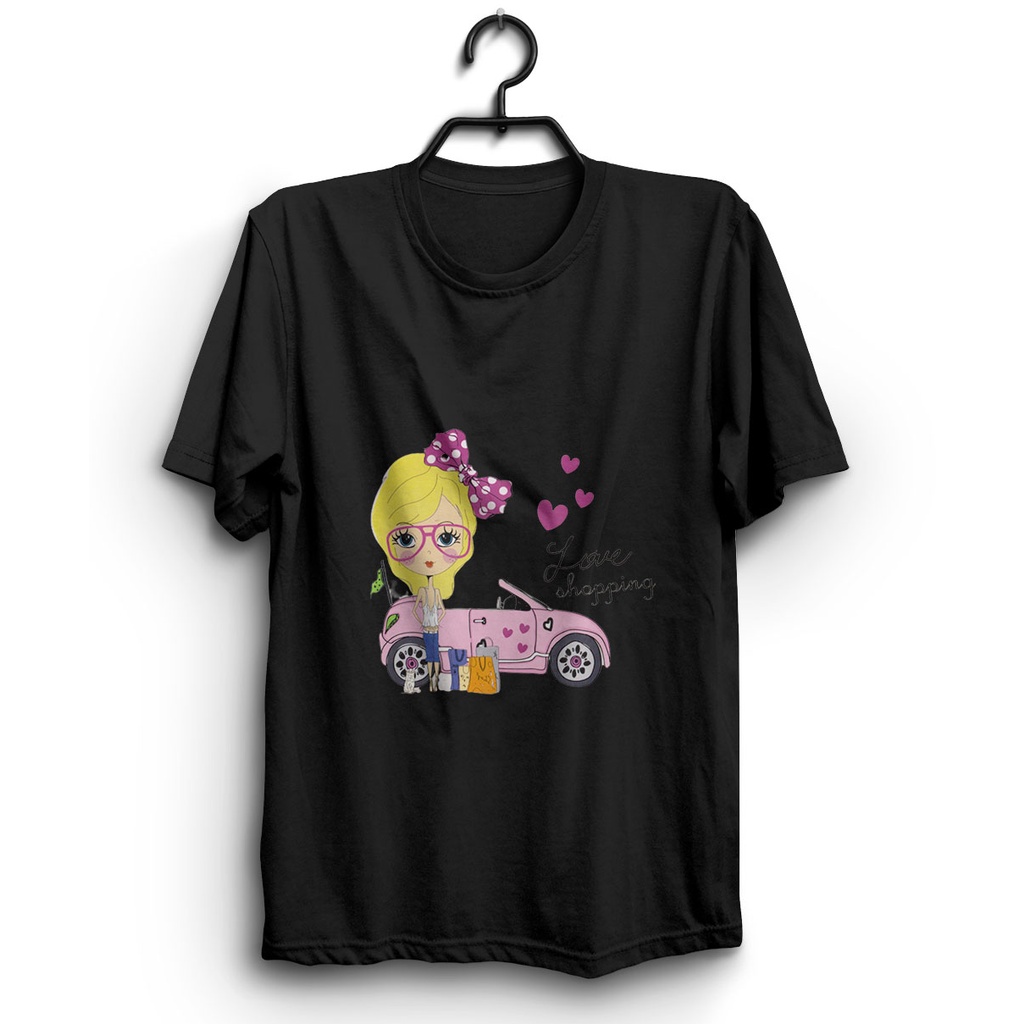 Áo Phông Nữ Cotton 100% In Hình 3D Cao Cấp Phong Cách Szone PF31