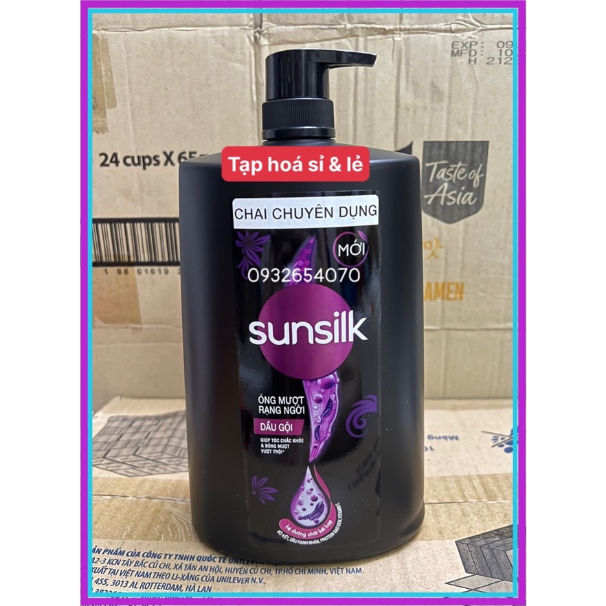 Dầu gội Sunsilk đen chai 1,4 kg