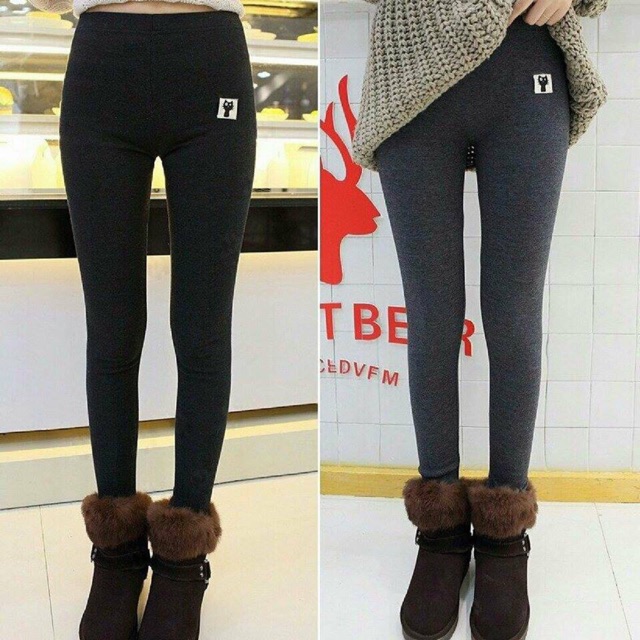 Quần Legging Mèo Lót Lông