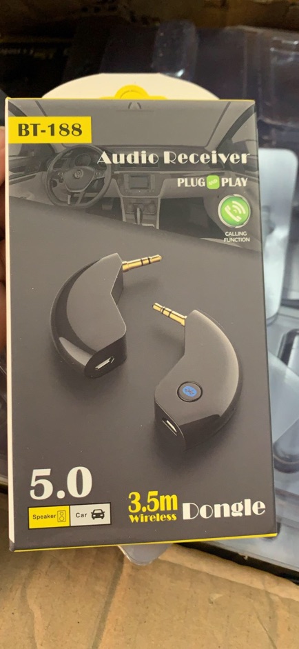 Bộ thu âm Bluetooth BT-188 chuyển đổi không dây âm thanh 3,5mm cổng AUX - Chip ISSC chất lượng cao