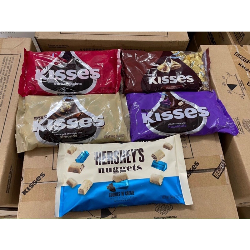 kẹo chocolate hershey's nuggets 344g