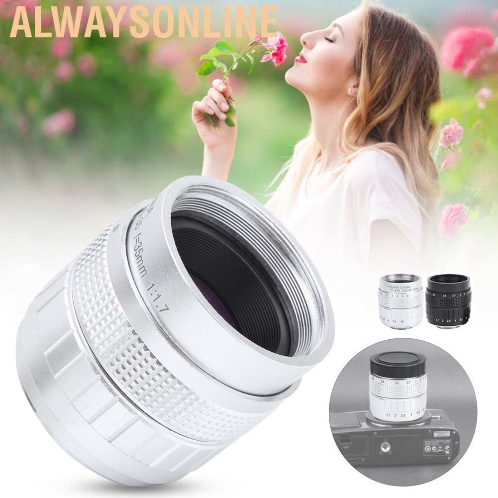 Ống Kính Góc Rộng 35mm F1.7 C Cho Tv