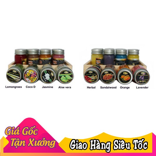 ❤️ 12 chai Dầu cù là trái cây Aroma Balm Massage thái lan 50g ❤️