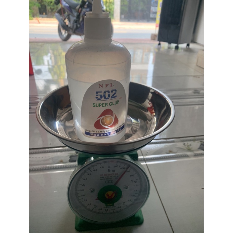 Keo 502 chai lớn 500g - keo dán sắt đa năng