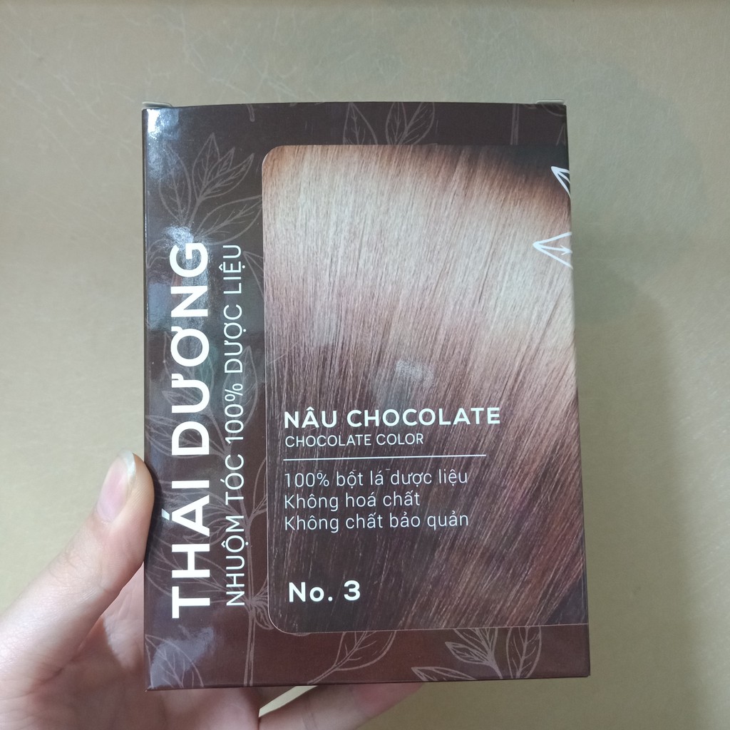 Nhuộm tóc dược liệu Thái dương lẻ (số lượng 1 gói)