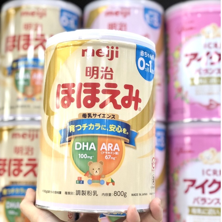 Sữa Meiji Nội Địa Nhật Lon 800g