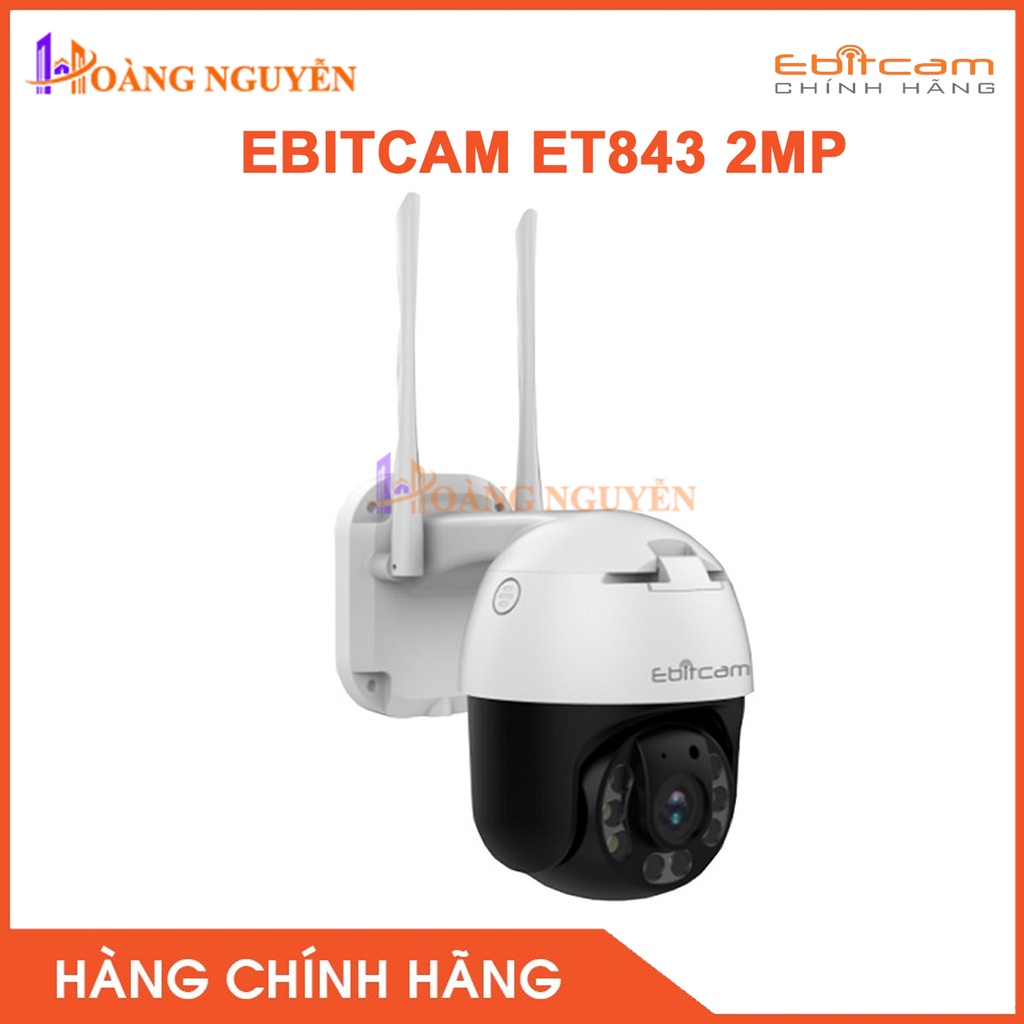 [NHÀ PHÂN PHỐI] Camera IP WIFI EBITCAM ET843 Full HD 2.0MP