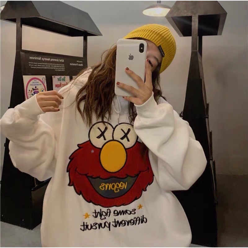Áo hoodie nữ nỉ bông dày