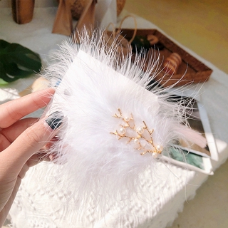 Kẹp tóc kiểu lông vũ thời trang dành cho nữ