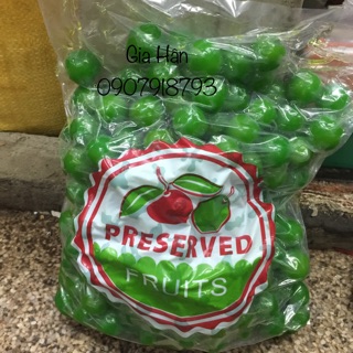 Mứt Trái Lý Xanh 1kg