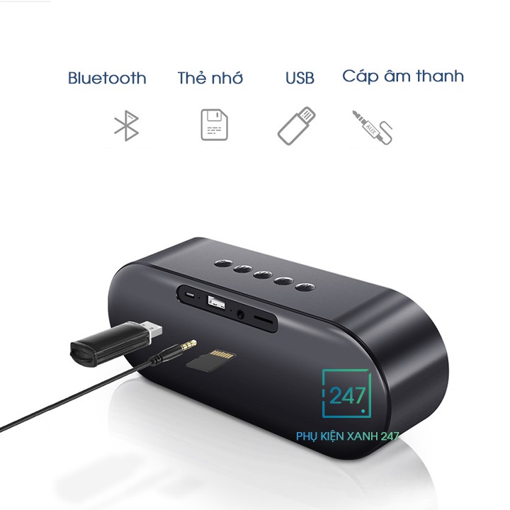 Loa Bluetooth Không Dây S6 SUPER BASS 4D 5.0 ⚡️𝐂𝐀𝐎 𝐂𝐀̂́𝐏⚡️ Sang Trọng Với Thiết Kế Đèn Led Nháy Theo Nhạc - BH 12 THÁNG
