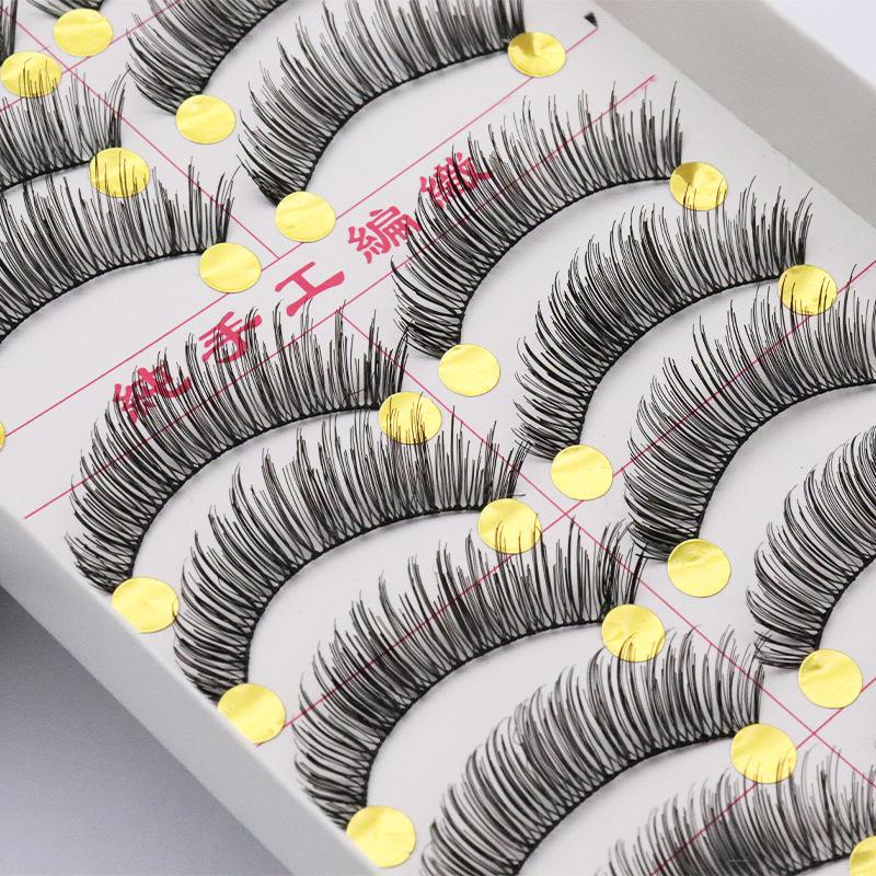 Lông mi giả sợi cotton mềm mại và dày tự nhiên | BigBuy360 - bigbuy360.vn