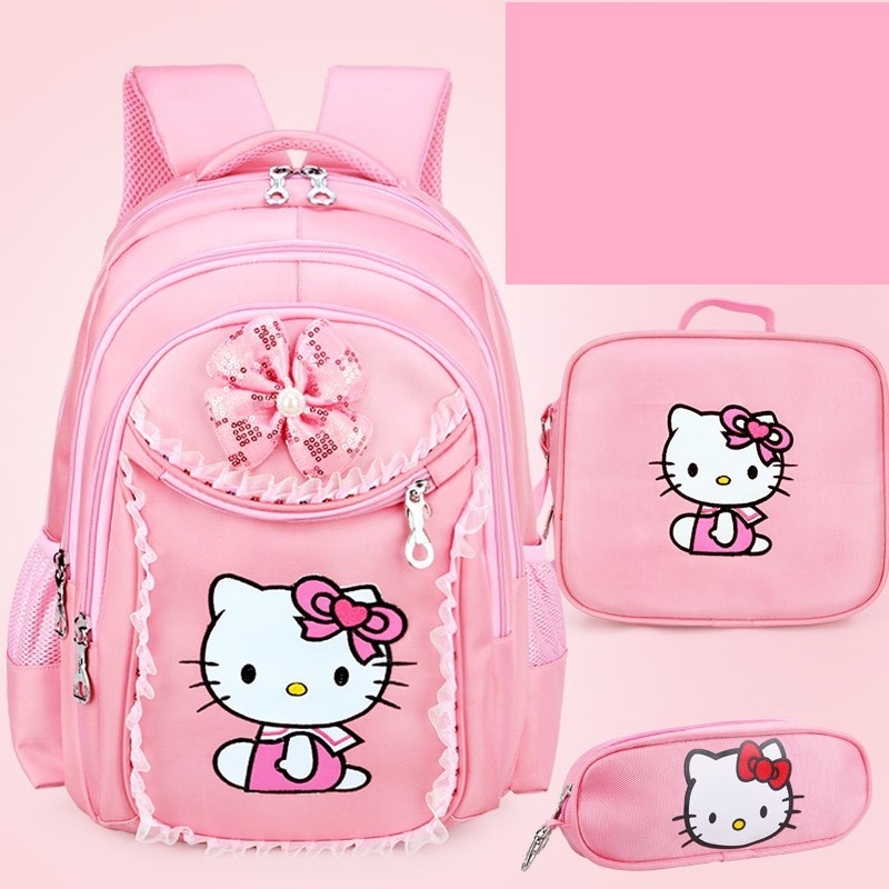 Balo học sinh Hello Kitty dành cho bé cấp 1