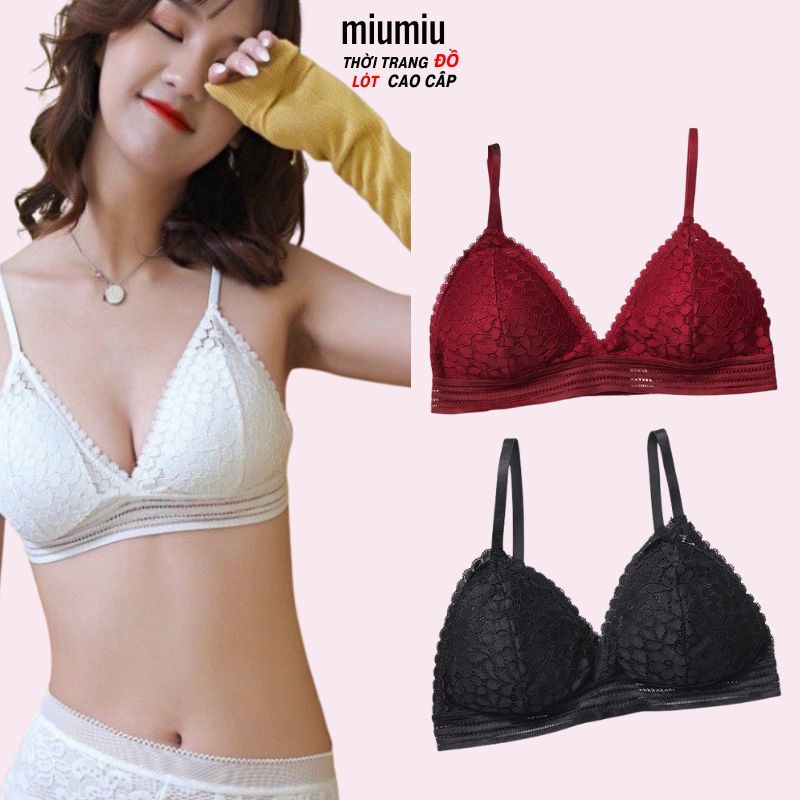 Áo Bra Ren Hoa Mút Mỏng YK 7313