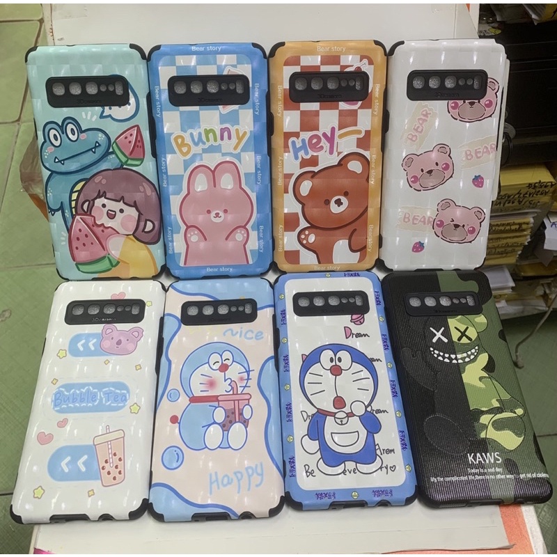 Ốp Samsung S10 5G dẻo,viền kiểu chống sóc,lưng in hình kute,viền bảo vệ camera.