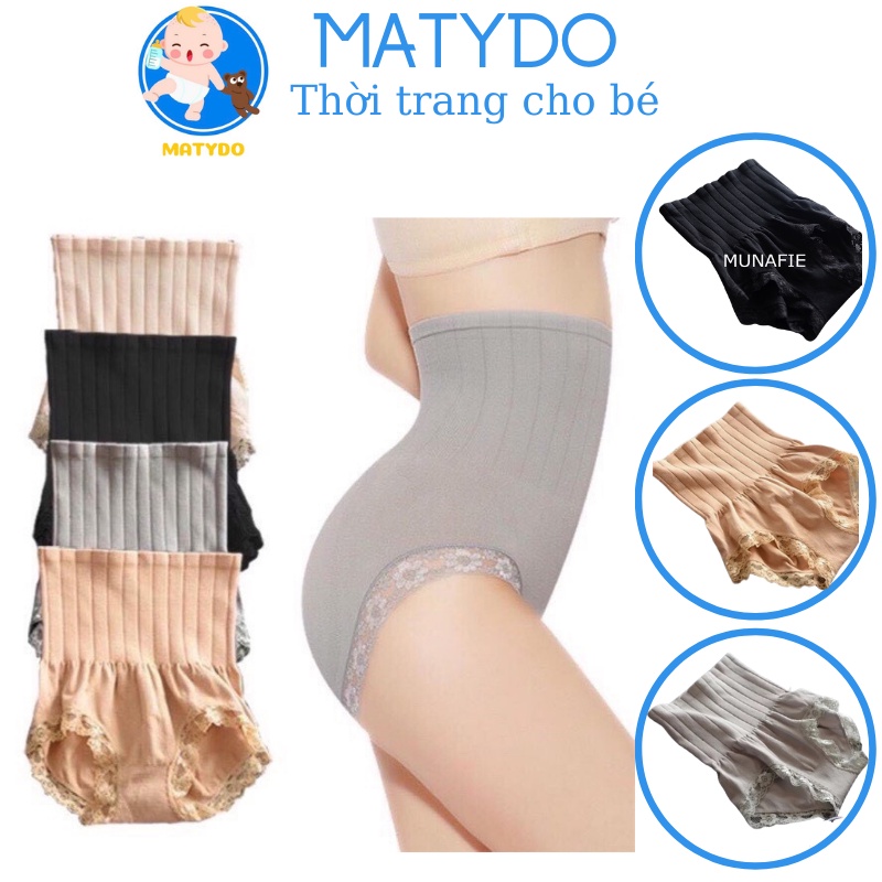 Quần lót gen nịt bụng MATYDO lưng cao cotton cao cấp thoải mái thon gọn bụng cho phụ nữ sau sinh